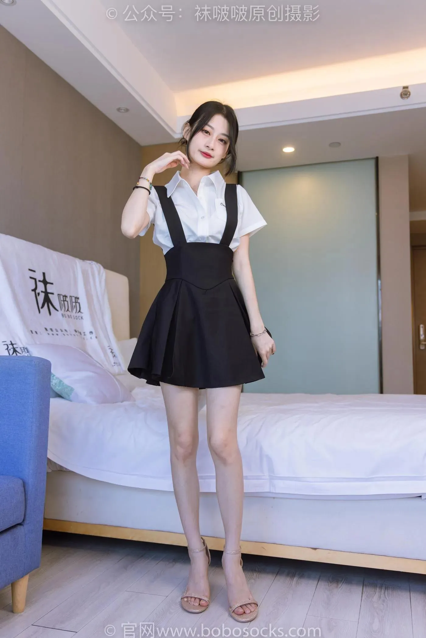 [BoBoSocks袜啵啵]NO.180 苏苏-高跟鞋、肉丝、裸足、踩酸奶剧情 [161P]插图